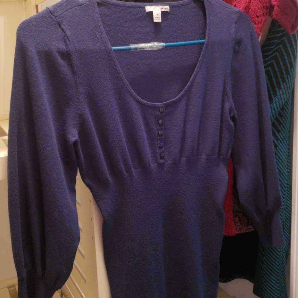3/4 sleeve sweater